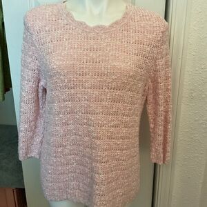 Christopher & Banks Light Pink Women's Sweater